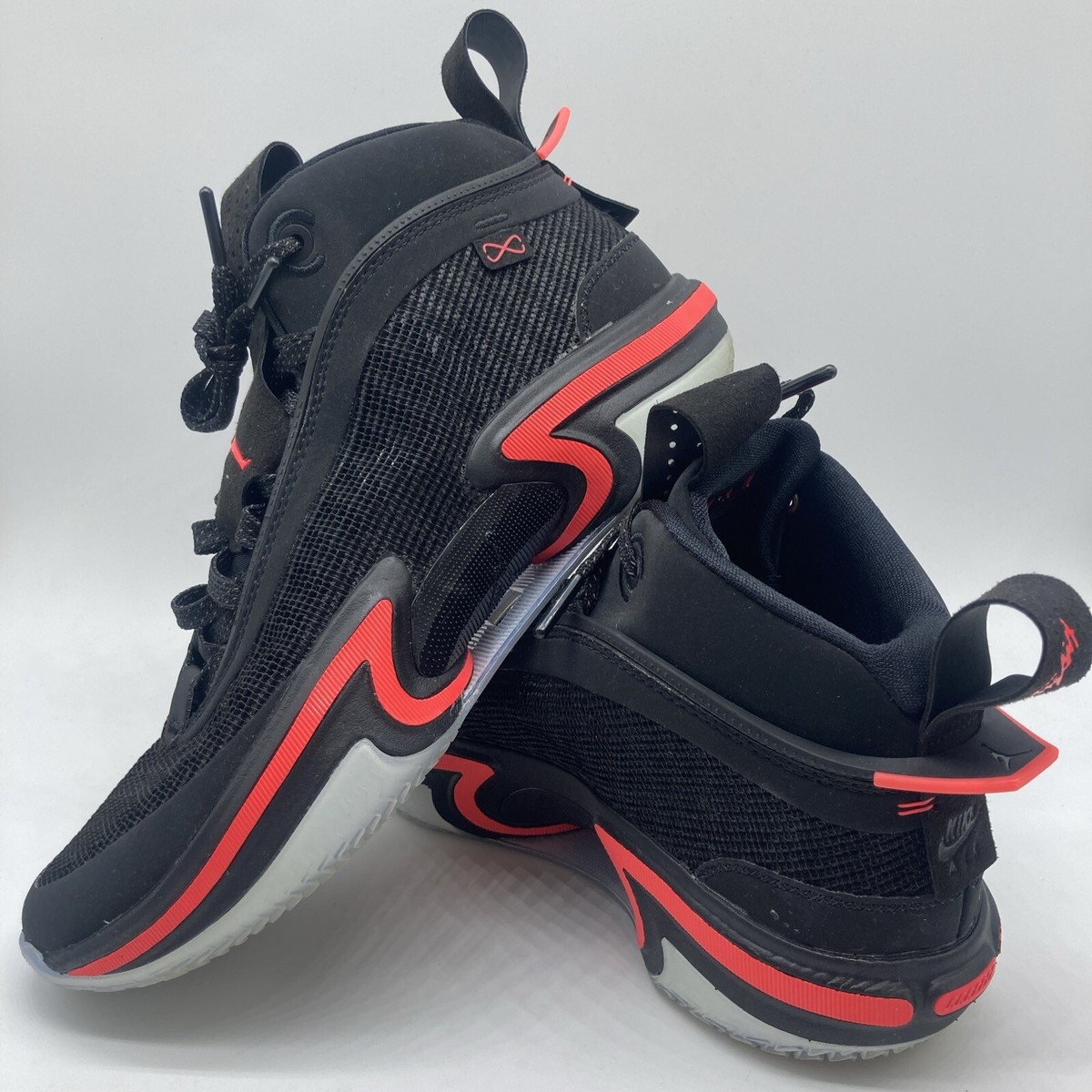 Nike Air Jordan 36 XXXVI Black Infrared Men's Size 8.5 Nike Air Jordan 36 XXXVI Black Infrared Men's Size 8.5
