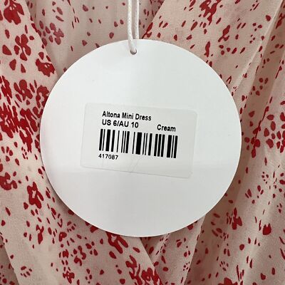 open lace back dress Princess Polly Women's Landon Embroidered Floral Minidress - Blue main image 0