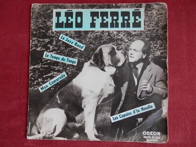 LEO FERRE Le jazz band EP Odéon France 1958