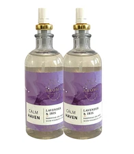 2 BATH & BODY WORKS AROMA CALM HAVEN LAVENDER & IRIS ESSENTIAL OIL MIST NEW