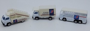 Vintage United Airlines Diecast Work Vehicles Lot X3 1:64 Scale
