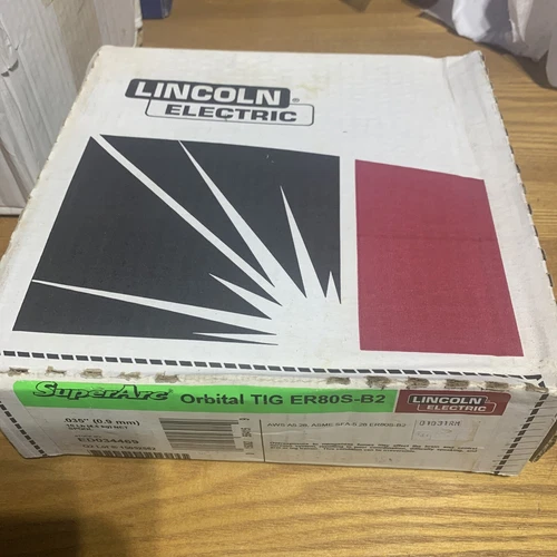 Lincoln Electric SuperArc Orbital TIG ER80S-B2 0.035 in 10 lb Spool - ED034469