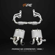 Ipe Exhaust Porsche Carrera 996 Full Exhaust Header X Pipe Muffler Stainless Ipe Exhaust Porsche Carrera 996 Full Exhaust Header X Pipe Muffler Stainless