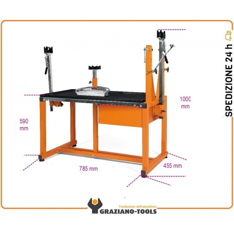 Banco TOP Da Officina Per Manutenzione Biciclette - Beta 3912TP