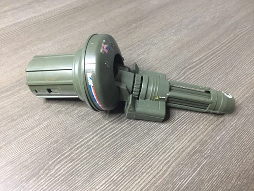 1988 GI JOE MEAN DOG GATLING GUN w/ TURRET BASE Hasbro Original Part