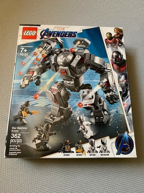 LEGO Marvel Super Heroes War Machine Buster Set (76124) for sale online | eBay