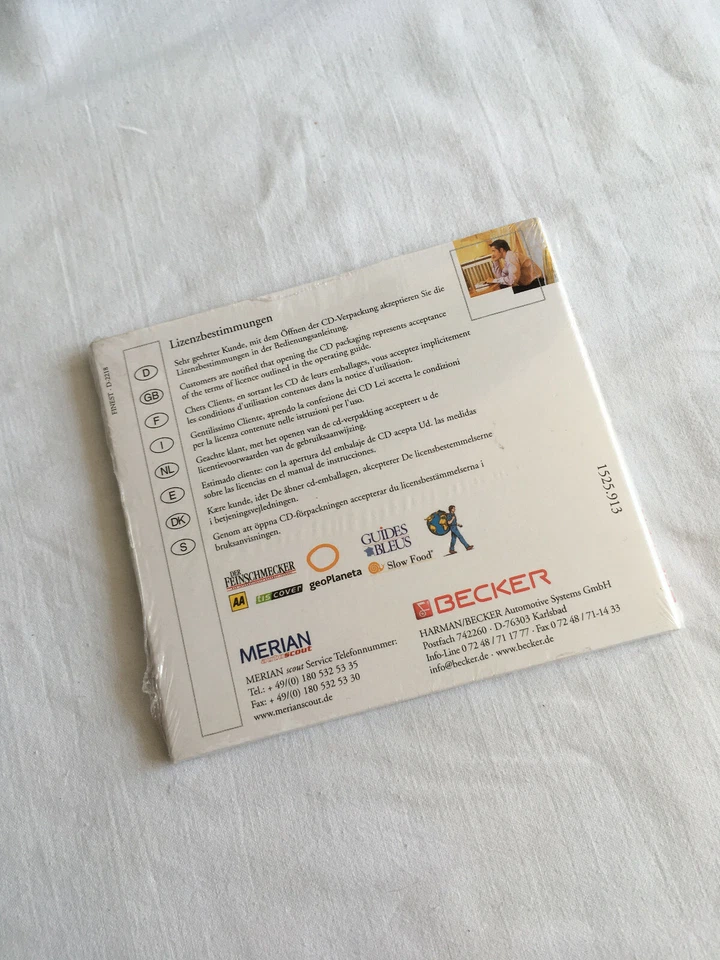 Merian Scout CD für Becker Traffic Pro BE 4720 4721 4725 4730 und DTM 7802 7810 - Bild 2 von 3