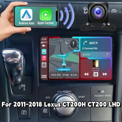2+32G 7'' Radio Car Stereo for Lexus CT200H 2011-2018