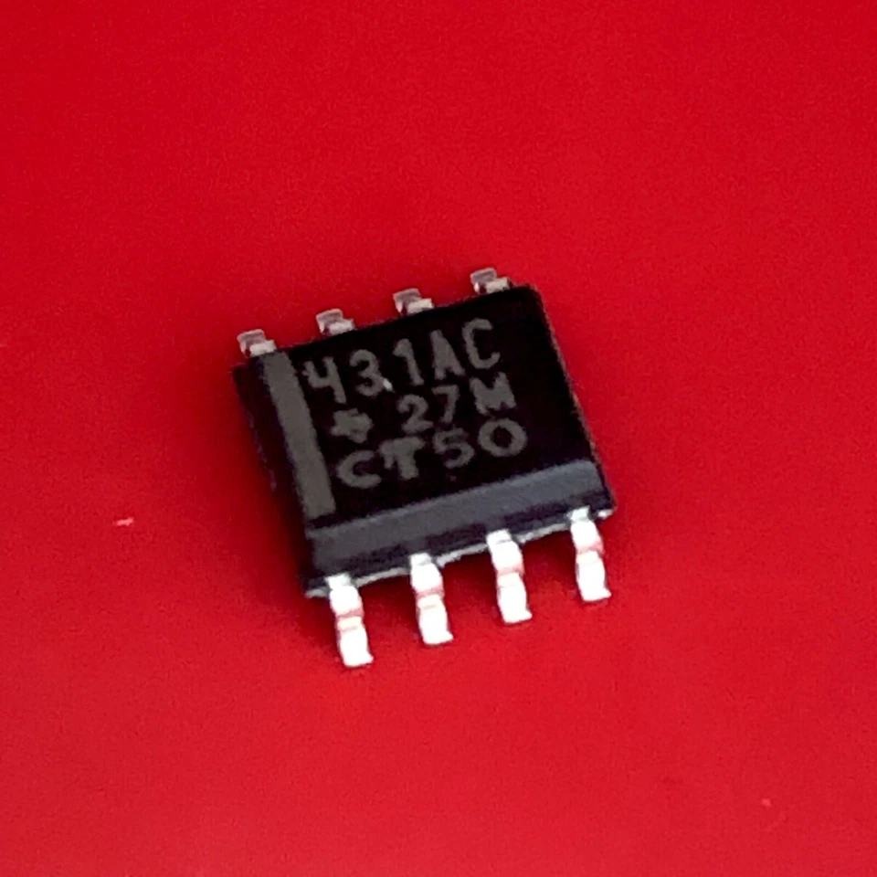 [3x] TL431 Texas Precision Programmable Reference 36V 100mA ±1% SMD IC SOIC-8