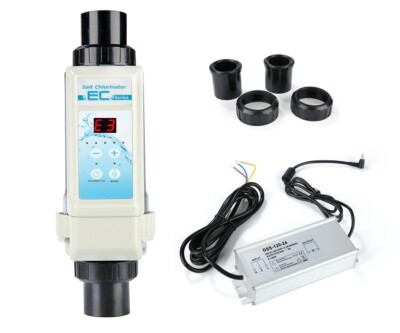 Salt Chlorine Generator for Above Ground Pool Complete System -Less Than 16K Gal