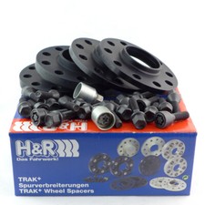 H&R Spurverbreiterung VA+HA ABE für Alfa Giulia Stelvio 10/24mm schwarz