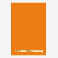 Folia Tonpapier, 130 G/M², 50 X 70 Cm, Hellorange (10 Bogen)