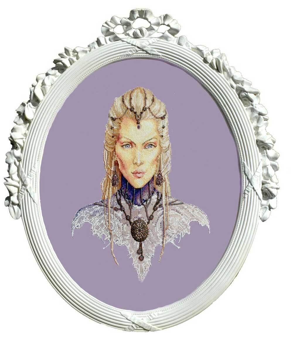 Nimue Cross Stitch counted Chart ""Victoria "", 53G