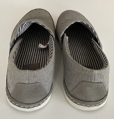 UGG Australia Reefton Men\'s Canvas Slip-on Shoes Metal Gray | Size13M UGG Reefton Washed Gray Canvas Slip-On.Sz. 13 | eBay main image 2