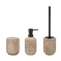Wenko Bad Accessoire Florio Seifenspender Zahnputzbecher Wc Garnitur Keramik