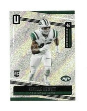 NEW YORK JETS NEVILLE HEWITT 2019 UNPARALLEL ROOKIE FB CARD #11