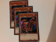 3 x Green Maju Da Eiza (PLAYSET) SUPER RARE Unlimited NM OP12-DE004