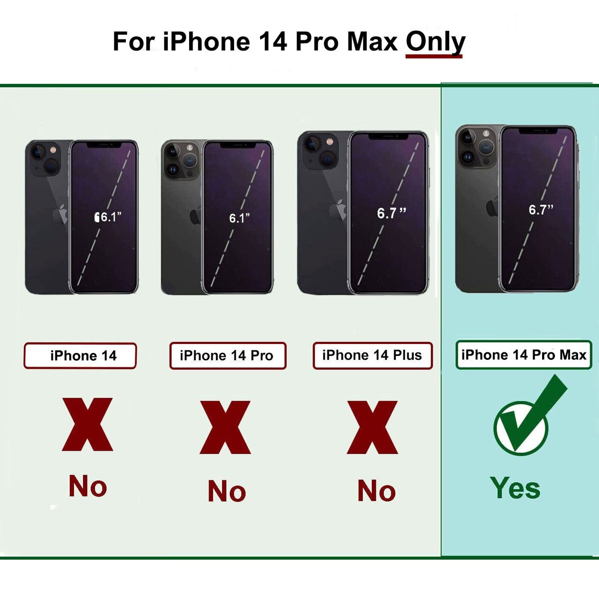 Carveit Funda Magnética De Madera Para IPhone 14 Pro Max [madera Natural Y TPU Suave Negro
