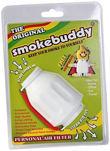 Smokebuddy Regular White Color Personal Air Filter Removes Smoke 