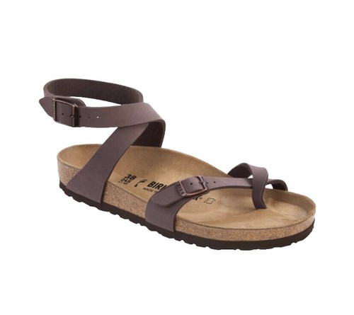 Birkenstock New with Box Yara Tobacco Brown Oiled Leather Regular - Select  Size