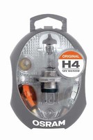 H4 12V 60/55W Ersatzlampenbox Original Osram Autolampe GlüHbirne