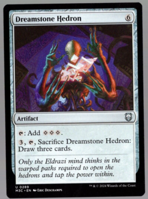 #ad Dreamstone Hedron 0289 Non Foil Uncommon Modern Horizons 3 MTG Near Mint $1.54