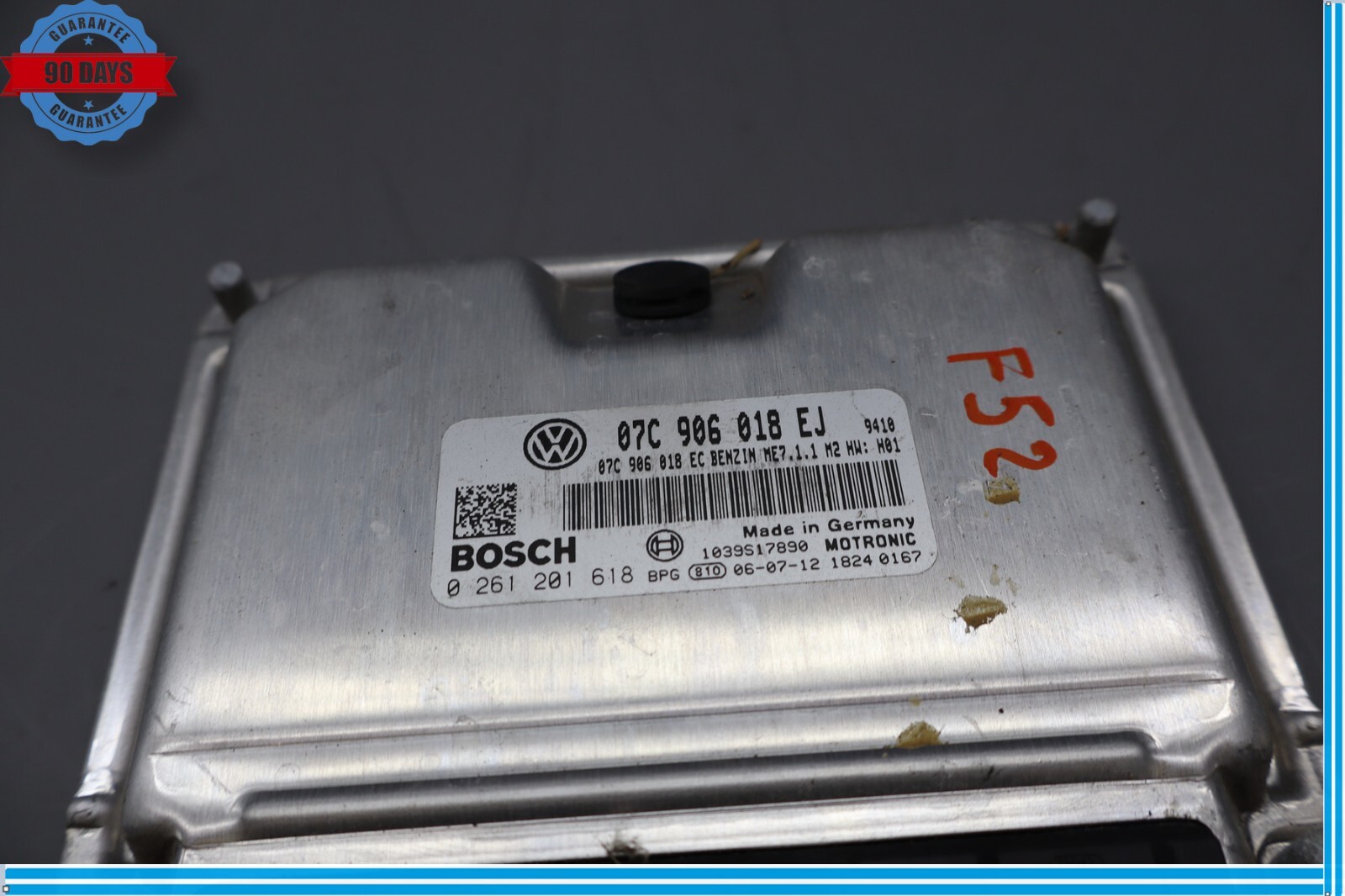 06-12 Bentley Continental Flying Spur Battery Control Module Unit ECU BCM Oem