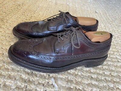 ALDEN 975 SIZE 7D SHELL CORDOVAN COLOR #8 LONGWING HORWEEN