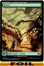 1x - FOREST - #279 - FOIL FULL ART - Bloomburrow - NM MTG