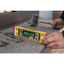 STABILA Elektronikwasserwaage TECH 196 DL 40cm Alu.gelb &plusmn; 0,5 mm/m &plusmn; 0,5 mm/m