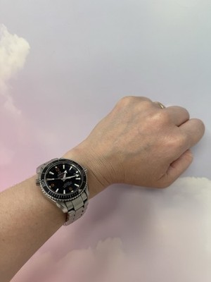 OMEGA Seamaster Planet Ocean Co-Axial Automatic Chronometer 600m SS Black Dial