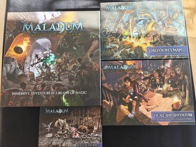 Maladum Dungeons of Enveron Paket EN - Starter Set + 4 Erweiterungen