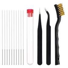 3D Printer Nozzle Cleaning Kit - 13 Pieces 3D Print Nozzle Cleaner Tools 0.4Mm C