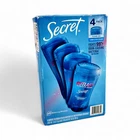 Secret Outlast Clear Gel Deodorant, Completely Clean 2.6 oz - 4 Count