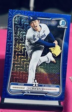 2026 Bowman Chrome Baseball Roki Sasaki Blue Mojo 136/150