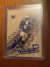 2024 Onit University of Washington Jeremiah Hunter Sticker ST-3 WR Huskies