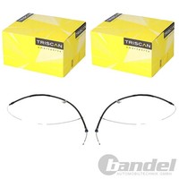 2X Triscan Handbremsseil Hinten Links+Rechts Passend FüR Opel Corsa Peugeot 208
