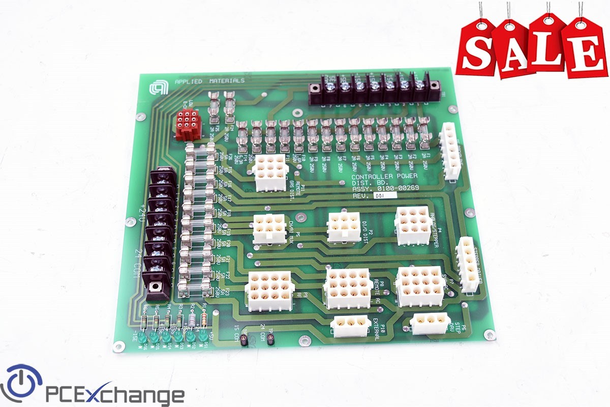 APPLIED MATERIALS PCB CONTROLLER POWER DISTRIBUTION 0100-00269 Board