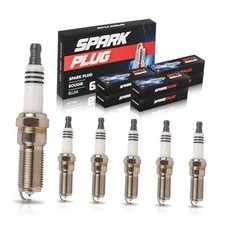 Set of 6 Iridium Spark Plug Compatible with Buick Chevrolet GMC Oldsmobile