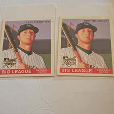 Upper Deck Goudey Baseball Card Lot - Troy Tulowitzki Rookie 55, 2007, 2 Cards