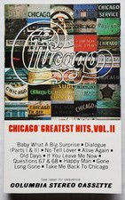 CHICAGO - GREATEST HITS, VOLUME II CASSETTE 1981 COLUMBIA FCT 37682