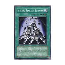 Konami YGO Machina Mayhem Inferno Reckless Summon (Common) EX