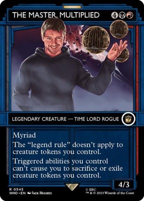 MTG English The Master, Multiplied (Showcase) NM Normal