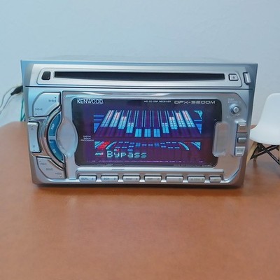 Kenwood DPX-5200M 2DIN Car Audio CD MD Receiver Tested Vintage