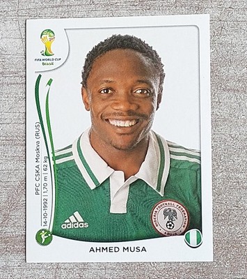 Panini WM 2014 Nr. 484 Ahmed Musa