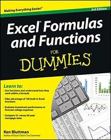 Excel Formulas and Functions For Dummies von Bluttm... | Buch | Zustand sehr gut