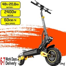 DUAL MOTOR ELECTRIC SCOOTER ADULTS LONG RANG FAST SPEED E-SCOOTERS URBAN COMMUTE