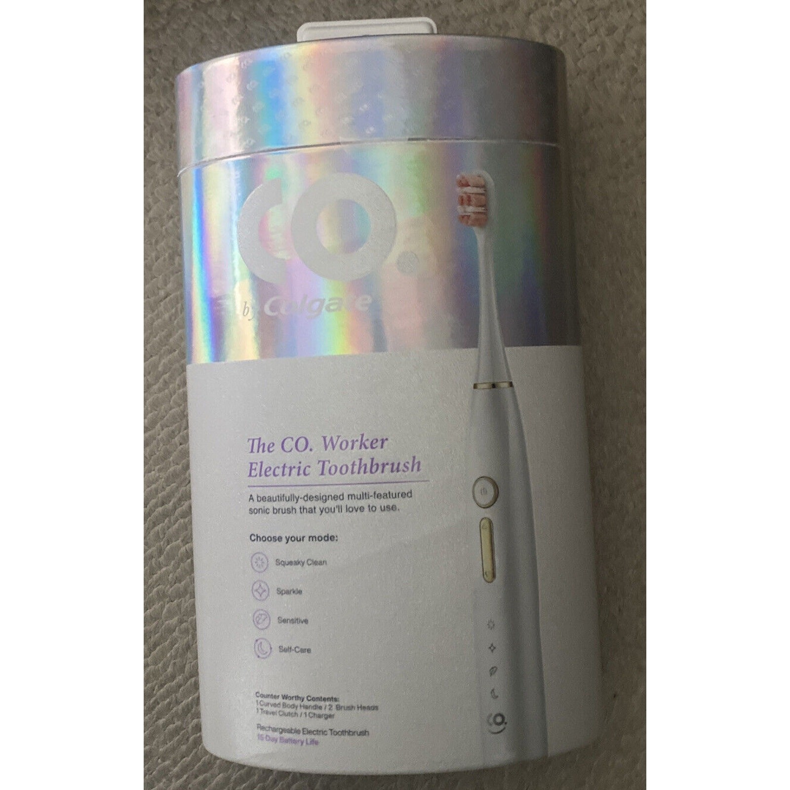 Colgate The CO. Worker Rechargeable Sonic Electric Toothbrus