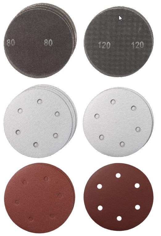 DISCHI PER LEVIGATRICE MM.225 MIX 15 PZ