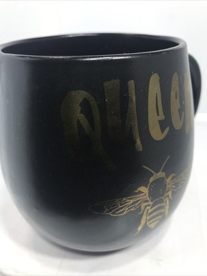 QUEEN BEE  MUG. QUEEN BE COFFEE MUG. BEE DECO MUG. B428